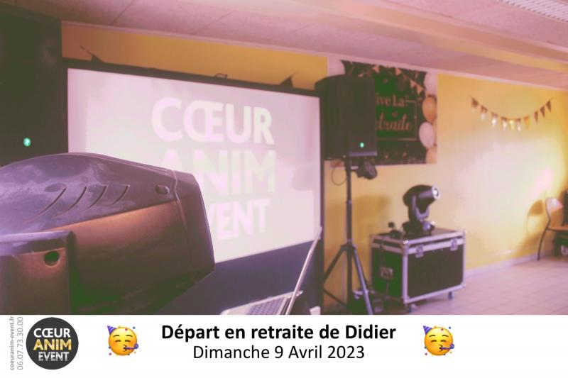 Animation départ en retraite anniversaire DJ Animateur Nancy 54