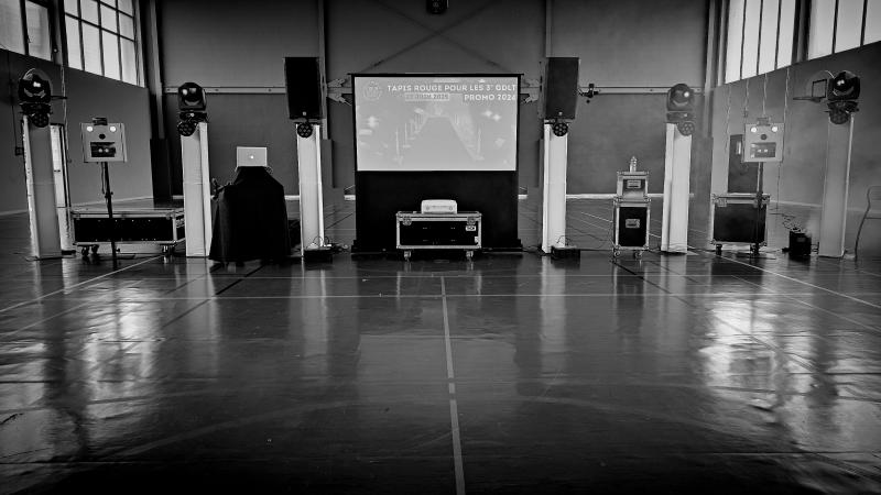 Bal de promo Soirée étudiante DJ Photobooth borne photo Lycée Collège