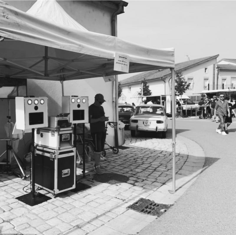 photobooth événement public impression voitures anciennes 54 laneuvelotte laneuv'old cars
